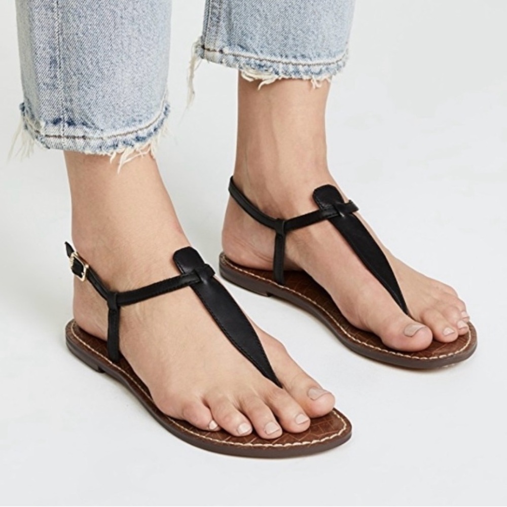 Sam Edelman Black Sandals sz 8